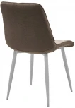 Стул CHIC BLUVEL-40 бежевый/ 1981-35 темно-бежевый/ белый каркас M-City 628M03707