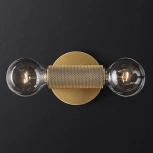 Бра Rh Utilitaire Inline Sconce Brass ImperiumLoft 44,557 (123279-22) (220V)