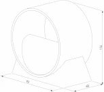 Настенный светильник светодиодный Elektrostandard Coneto MRL LED 1045 a063683 (220V, круглые)