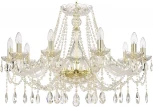 Подвесная люстра Art Classic 11.07 11.07.10.300.Gd.Sp (220V, на цепи, подсвечник, свеча)