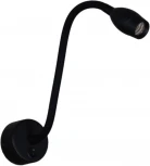 Настенный светильник светодиодный для чтения Reluce 86200-9.2-001MN LED3W BK (220V, выключатель)