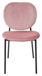 Обеденный стул M-City MOD G062-78 розовый, велюр