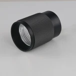 Точечный накладной светильник iLedex Delta 1955-10W-3000K-36 BK+GRP (220V, круглые)