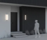 Настенный уличный светильник Maytoni Rounge O482WL-L16B3K (LED, 220V, круглые, IP54)