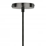 Подвесной светильник с выключателем поворотный черный жемчуг Uniel Vintage DLC-V-S24K/E27 TS/1M/BL PEARL BLACK