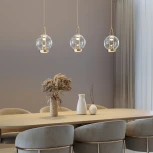 Подвесной светильник Eurosvet Frasco 50267/1 LED латунь (220V, на проводе)