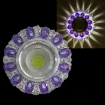 Встраиваемый точечный светильник Reluce 42225-9.0-001PL MR16+LED3W CL/PP (220V, круглые)