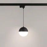 Трековый светильник светодиодный LGD-EMISFERO-TRACK-HANG-2TR-R150-11W Day4000 (BK, 170 deg, 230V) (Arlight, IP20 Металл, 3 года) 035943
