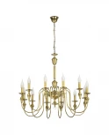 Подвесная люстра Jupiter Symfonia 871 SM 12 (220V, на цепи, подсвечник, свеча)