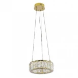 Подвесной светодиодный светильник Newport 8240 8240N/20 gold (220V, на тросе, кольцо)