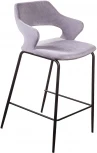 Стул полубарный Woddy, бархат серый Top Concept WODDY 2001000001026