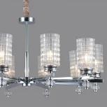 Подвесная люстра ILLUMICO IL8678-10P-20 CR (220V, на цепи)