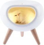 Ночник светодиодный с выключателем регулировкой яркости и зарядкой от USB ЭРА NLED-467-1W-W