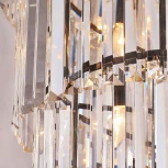 Подвесная люстра Divinare Charlotte 3011/01 SP-18 (220V, хрусталь, на цепи)