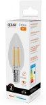 Лампочка светодиодная филаментная Gauss Filament Elementary 32118 Свеча 8W 510lm 2700К Е14 LED