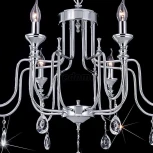 Подвесная люстра Citilux Рига CL437181 (220V, на цепи, подсвечник, свеча)