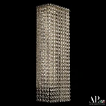 Бра светодиодное APL LED Sicilia SH500.B1.16-45.A.Gd.3000 (220V, хрусталь, подвески)