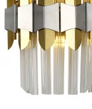 Настенный светильник Natali Kovaltseva Skala 81435/1W BRASS SILVER (220V, хрусталь)