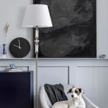 Торшер Maytoni Riverside MOD018FL-01CH (220V, выключатель)