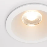 Точечный светильник встраиваемый Maytoni Zoom DL034-01-12W2.7K-W (LED, 220V, круглые, IP65)
