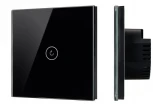 Выключатель сенсорный SWT-OMALI-S01-ZB-BK (250V, 10A, Zigbee) (Arlight, Стекло) 050033