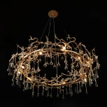 Подвесная люстра Loft IT Bijout 10068/1000 GB (220V, на тросе, ветки)