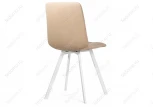Стул Notta на металлокаркасе Чилли бежевый / белый каркас 489703