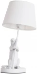 Интерьерная настольная лампа Arte Lamp Gustav A4420LT-1WH (220V, животные)