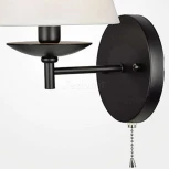 Бра Eurosvet Hotel 60060/1 черный (220V, выключатель)