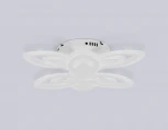 Потолочная люстра светодиодная с пультом Ambrella Original FA4546 (регулировка яркости, 220V, цветы, листья)