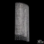 Бра светодиодное APL LED Sicilia SH500.B5.25-45.A.Ni.4000 (220V, хрусталь)