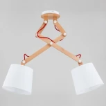 Потолочная люстра Alfa Quentin 27003 (220V, узор в клетку)