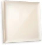 Лицевая панель Ambrella Volt ALFA (Бежевый глянец) для 1-клавишных выключателей QUANT AP3010