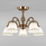 Потолочная люстра на штанге Eurosvet Campina 60107/5 античная бронза (220V)