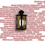 Настенный фонарь уличный Русские фонари Baveno 260-12/bg-14 (220V, ковка)