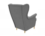 Кресло тканевое серое D1 Бенон AAA41389003 Sawana 21
