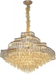 Подвесная люстра Citilux Naiad CL315192 (220V, хрусталь, подвески, на цепи)