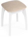 Табурет Woodville Астир белый / сливочный раф 554123