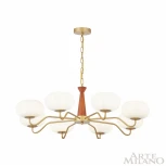 Подвесная люстра Arte Milano Napoli 310166/D900/8 BS/WD (220V, на цепи)