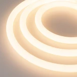 Светодиодная лента герметичная МУНLIGHT-TOP-A336-D18mm 24V Warm2700 360deg (14.4 W/m, IP65, 2835, 5m, wire x1) (Arlight, Прямой вывод кабеля) 038760