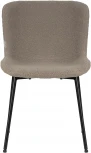 Стул обеденный Dobrin MILO (черные ножки, бежевый букле (UF992-04))