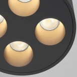 Светильник потолочный светодиодный Elektrostandard Points 25111/LED черный (220V, круглые)