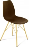 Стул SHT-ST29/S37 коричневый/золото Sheffilton 8994436207