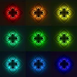 Потолочная люстра RGB Citilux Марсель CL232A185E (LED, 220V, голосовое управление, пульт управления, управление смартфоном, умный дом - Алиса)