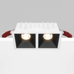 Встраиваемый светильник Alfa LED 3000K 2x10Вт 36° Maytoni Technical DL043-02-10W3K-SQ-WB (220V)