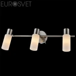 Спот на штанге Eurosvet Madison 20043/3 сатин-никель (220V, выключатель, круглые)