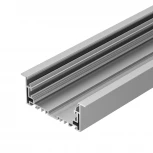 Профиль с экраном S2-LINIA94-F-2500 ANOD+OPAL (Алюминий) 021178 Arlight