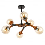 Потолочная люстра на штанге Evoluce Raquel SLE109402-06 (220V, шарики)