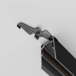 Фиксатор для накладного монтажа Exility черный (магнитный) Maytoni Technical TRA034HS-21B