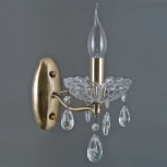 Бра ILLUMICO IL0265-1WSQ-24 AB CASTOR (220V, подвески, подсвечник, свеча)